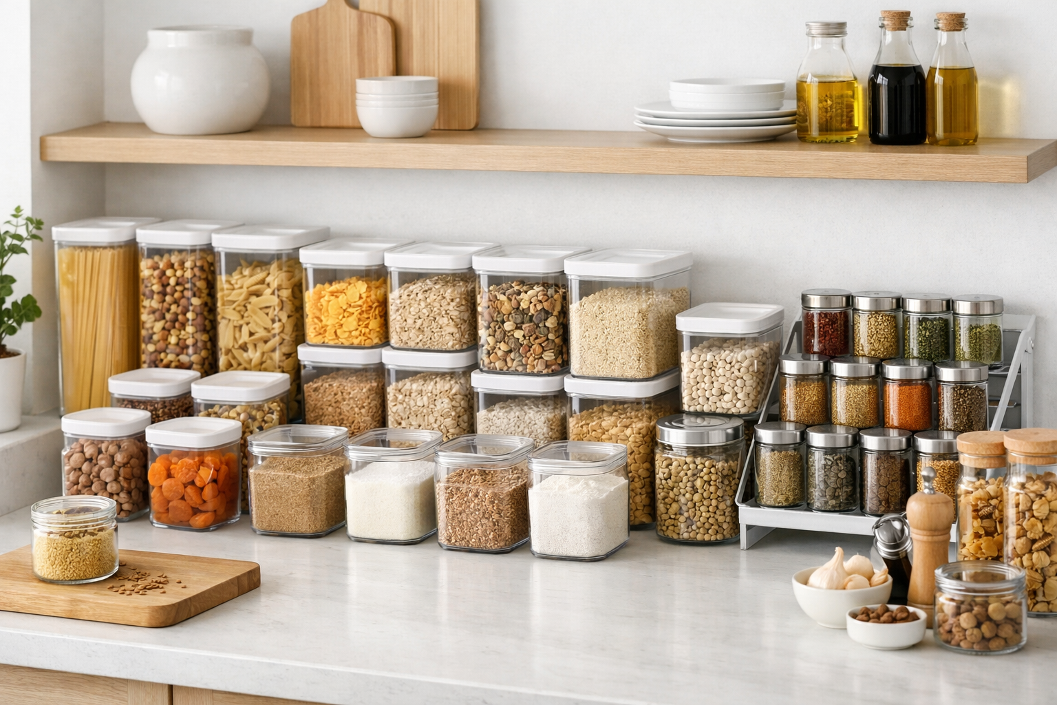 Boîtes de rangement transparentes pour cuisine bien organisée : guide pratique pour bien choisir